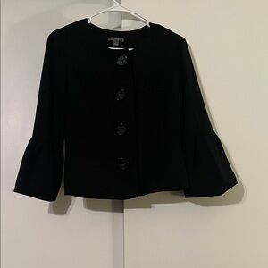 Apt. 9 Black Bell Sleeve Blazer